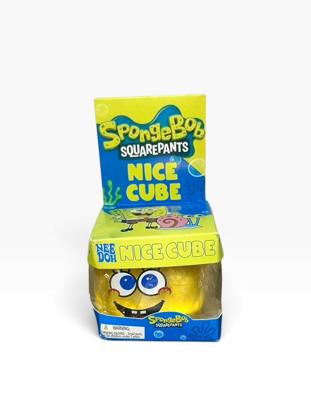 SpongeBob SquarePants Yellow & Blue Squishy